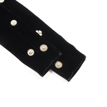 Top Quality Chanel Viscose Motif Pants Black/Gold
