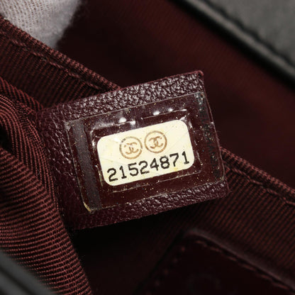 Top Quality Chanel Boy Leather Shoulder Bag A67086