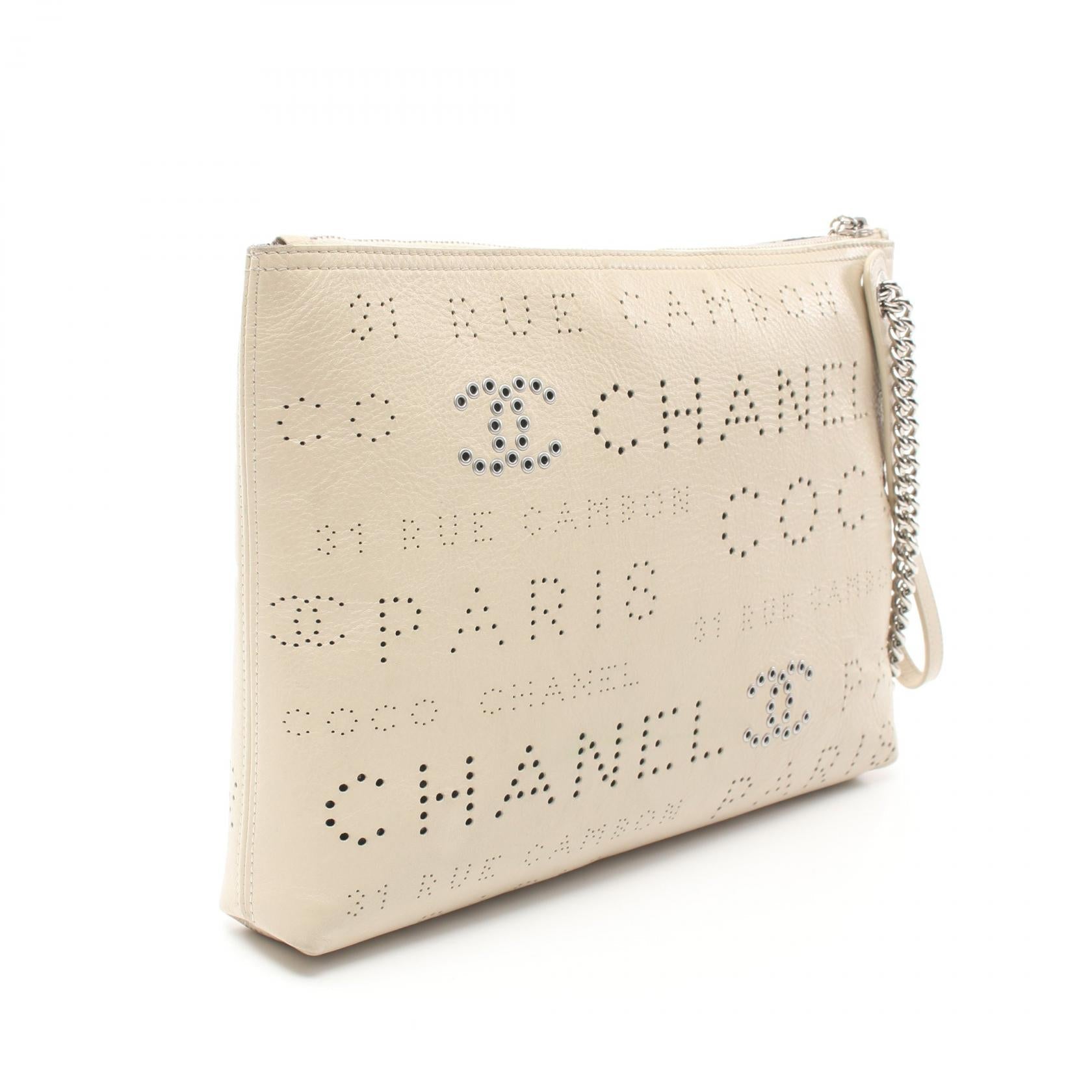 Top Quality Chanel Leather Pouch Clutch