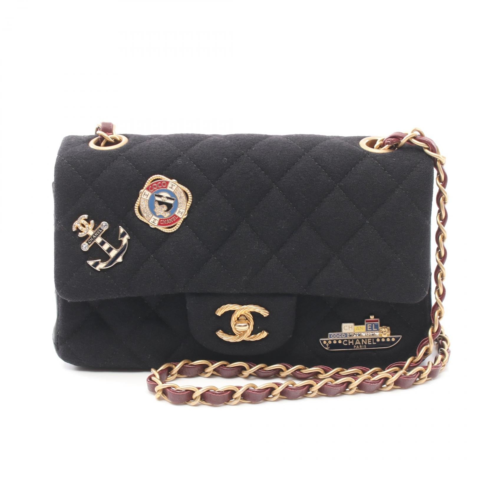 Top Quality Chanel Wool Lambskin Matelasse Shoulder Bag
