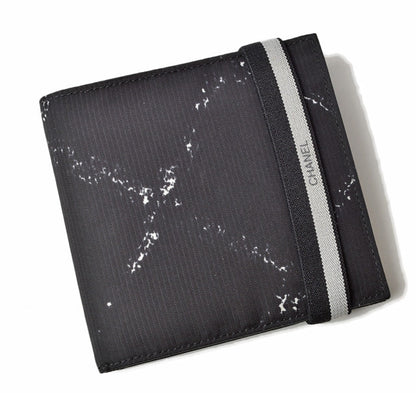 Top Quality Chanel Nylon Men's Wallet Black