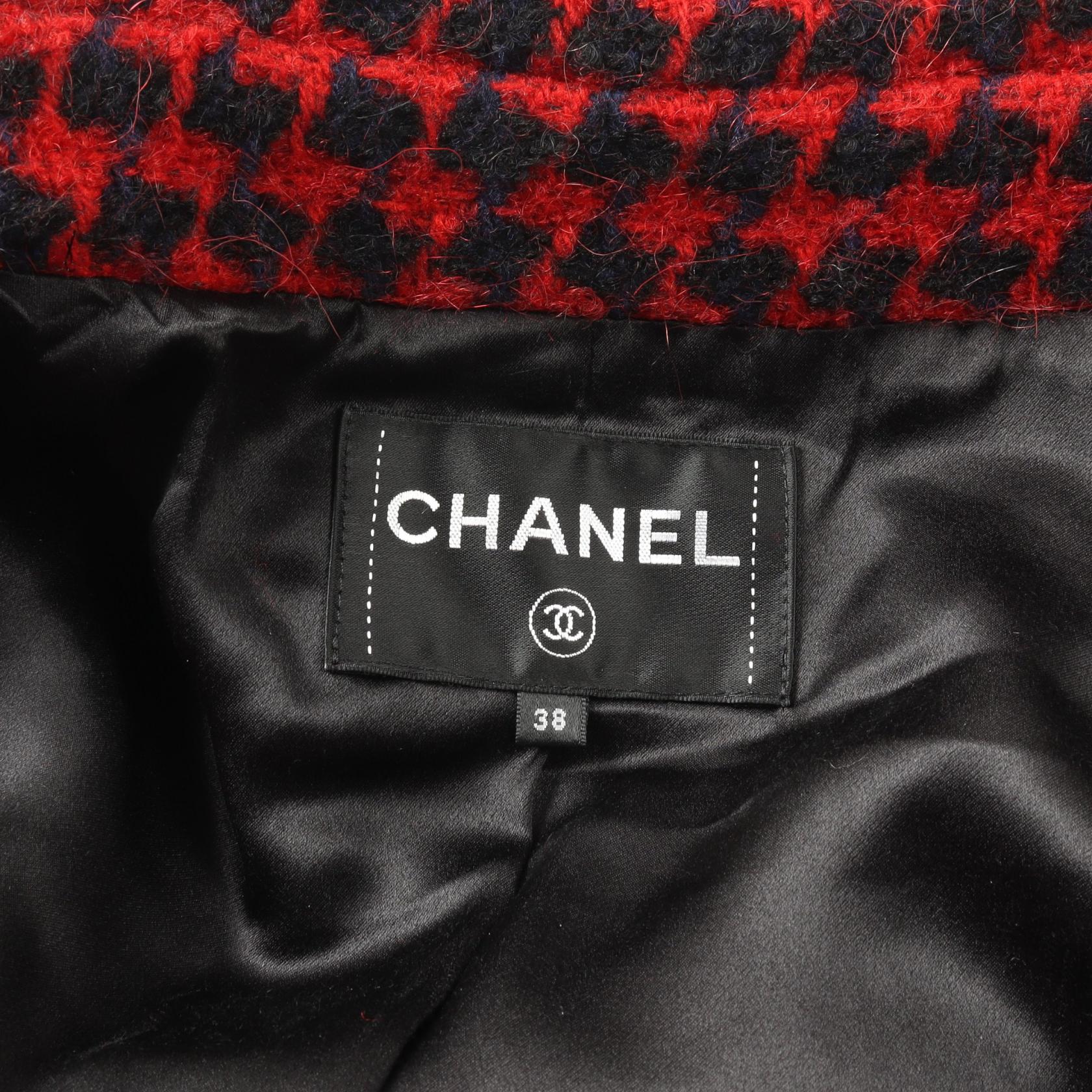 Top Quality Chanel Wool Nylon Alpaca Mohair Outerwear