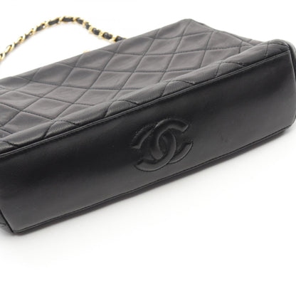Top Quality Chanel Lambskin Matelasse Handbag Black