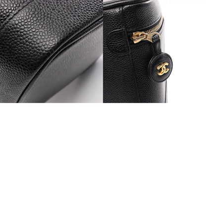 Top Quality Chanel Caviar Skin Coco Mark Handbag Black