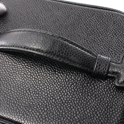 Top Quality Chanel Caviar Skin Coco Mark Handbag Black