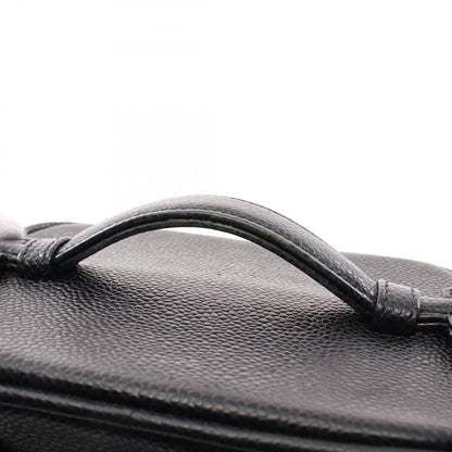 Top Quality Chanel Caviar Skin Coco Mark Handbag Black