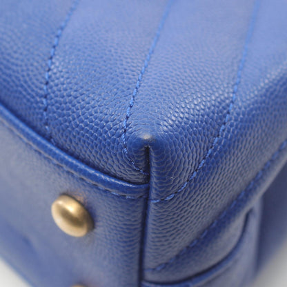 Top Quality Chanel Coco Handle V-Stitch Leather Handbag