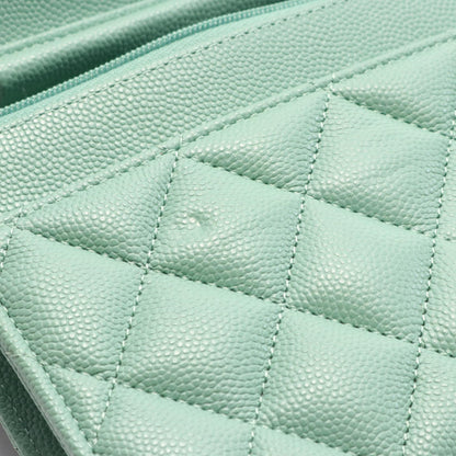 Top Quality Chanel Matelasse Leather Shoulder Bag Green