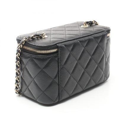 Top Quality Chanel Matelasse Small Vanity Shoulder Bag Black