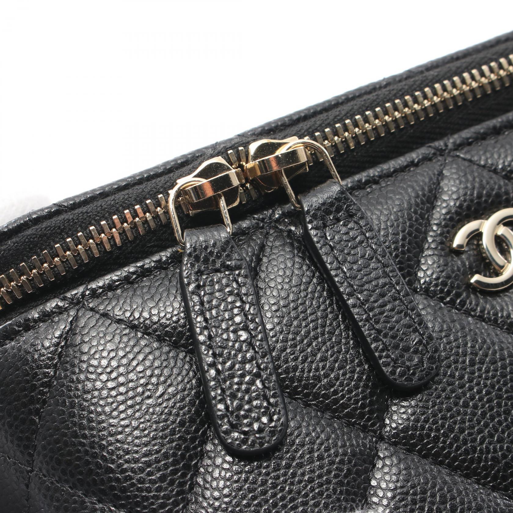 Top Quality Chanel Matelasse Small Vanity Shoulder Bag Black