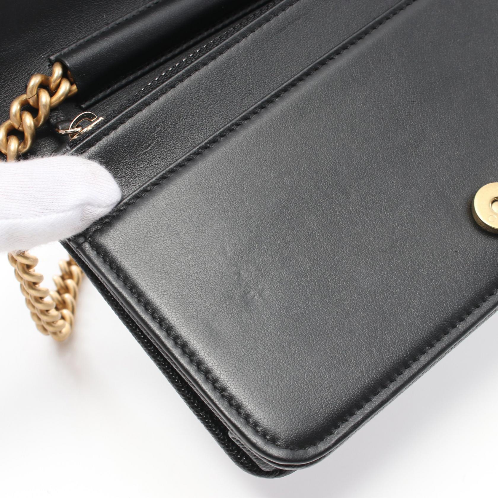 Top Quality Chanel Boy Matelasse Shoulder Bag Black
