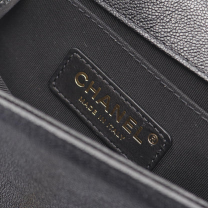 Top Quality Chanel Boy Small Chevron Leather Shoulder Bag