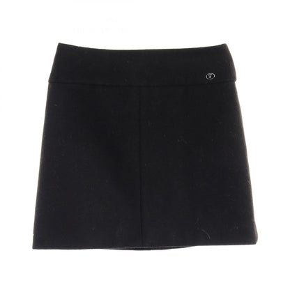 Top Quality Chanel Wool Skirt Black P51908