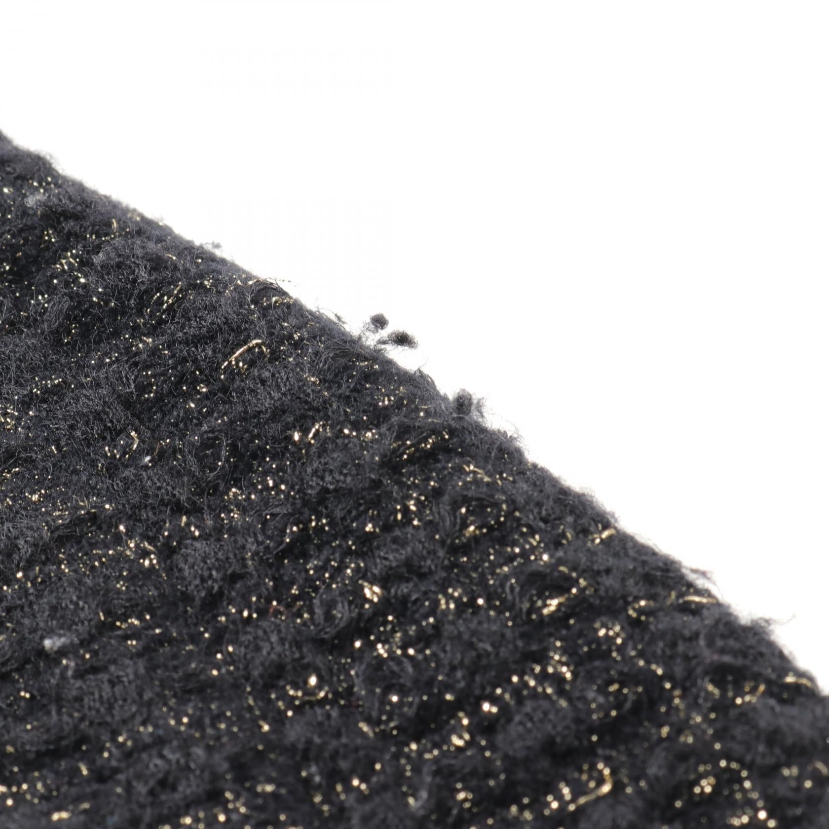 Top Quality Chanel Knit Tweed Skirt Rayon Wool Mohair