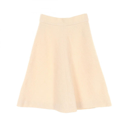 Top Quality Chanel Wool Skirt Ivory P36027