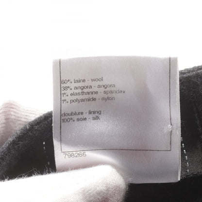Top Quality Chanel Wool Angora Skirt Gray P41836