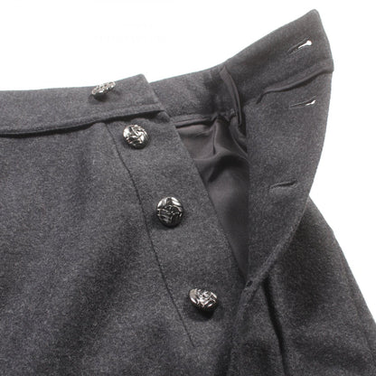 Top Quality Chanel Wool Angora Skirt Gray P41836