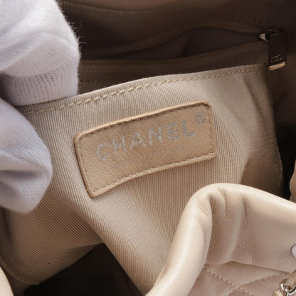 Top Quality Chanel Matelasse Leather Handbag Beige