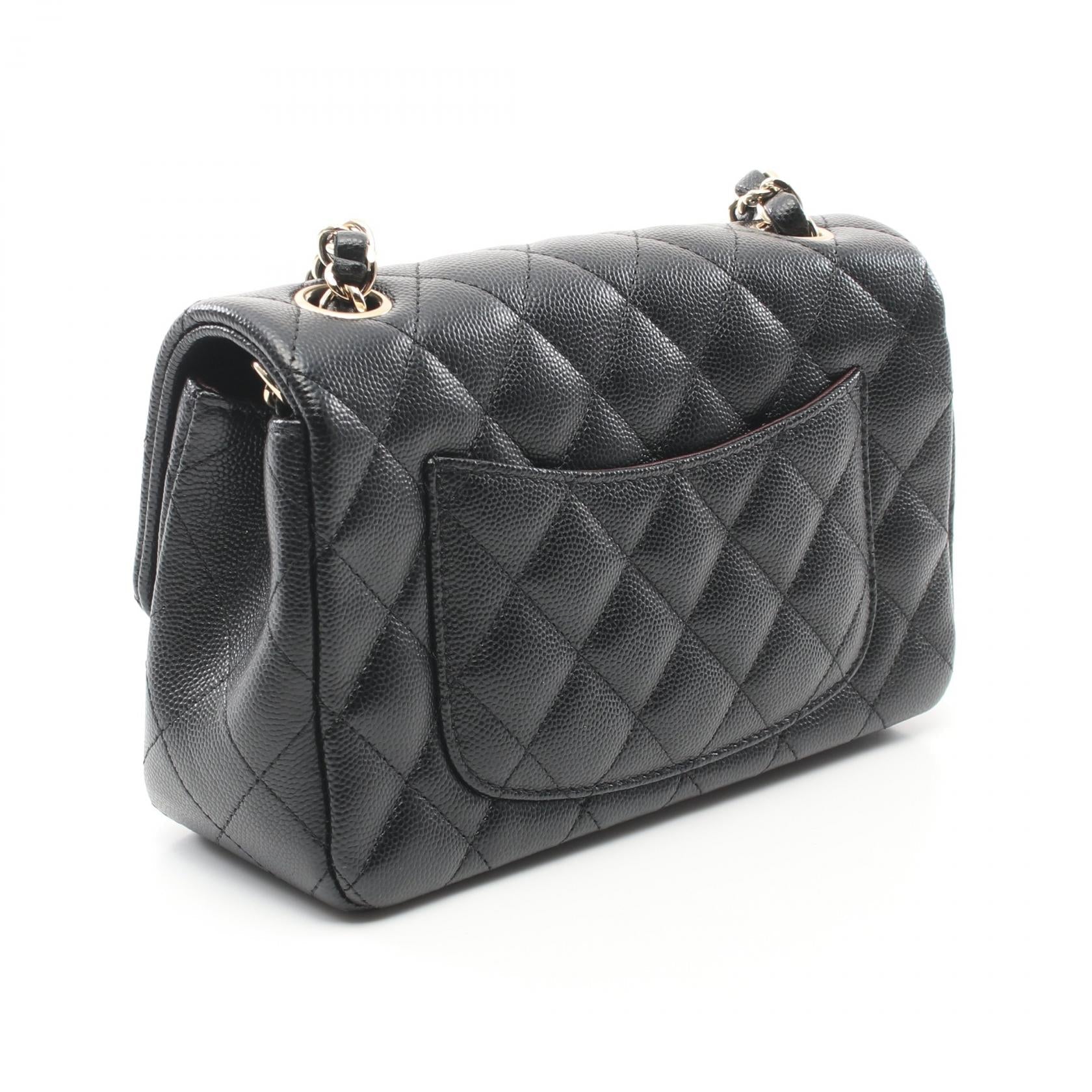 Top Quality Chanel Mini Matelasse 20 Shoulder Bag Black
