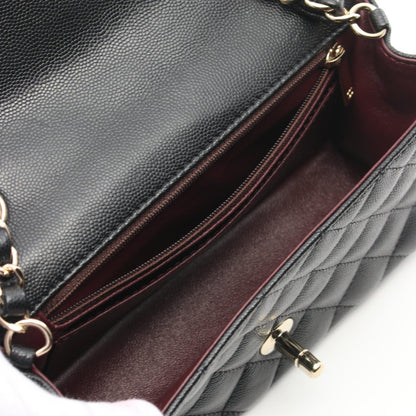 Top Quality Chanel Mini Matelasse 20 Shoulder Bag Black
