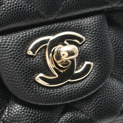 Top Quality Chanel Mini Matelasse 20 Shoulder Bag Black