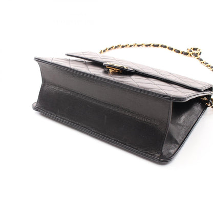 Top Quality Chanel Matelasse Lambskin Shoulder Bag Black