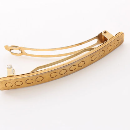 Top Quality Chanel COCO Gold Barrette Hair Accessory