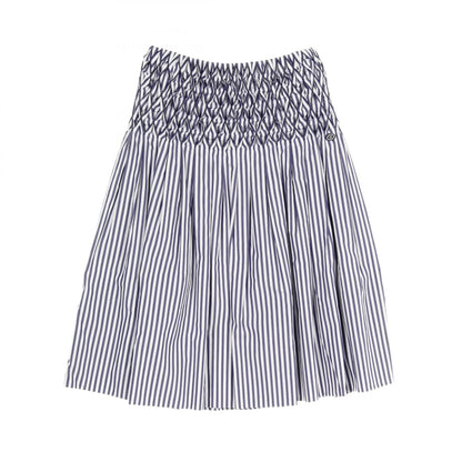 Top Quality Chanel Cotton Smocking Skirt
