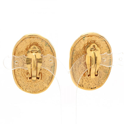 Top Quality Chanel Coco Mark Crown Earrings Gold