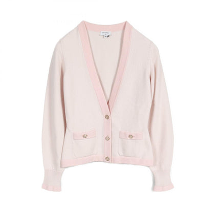 Top Quality Chanel Cashmere Cardigan Pink
