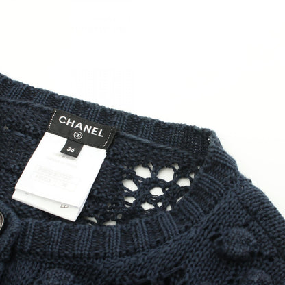 Top Quality Chanel Cotton Cardigan Coco Mark Button