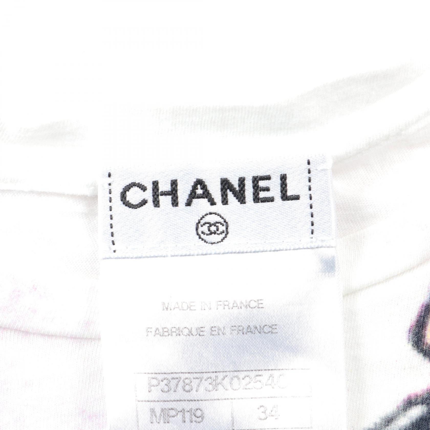 Top Quality Chanel Cotton Coco Mademoiselle Top