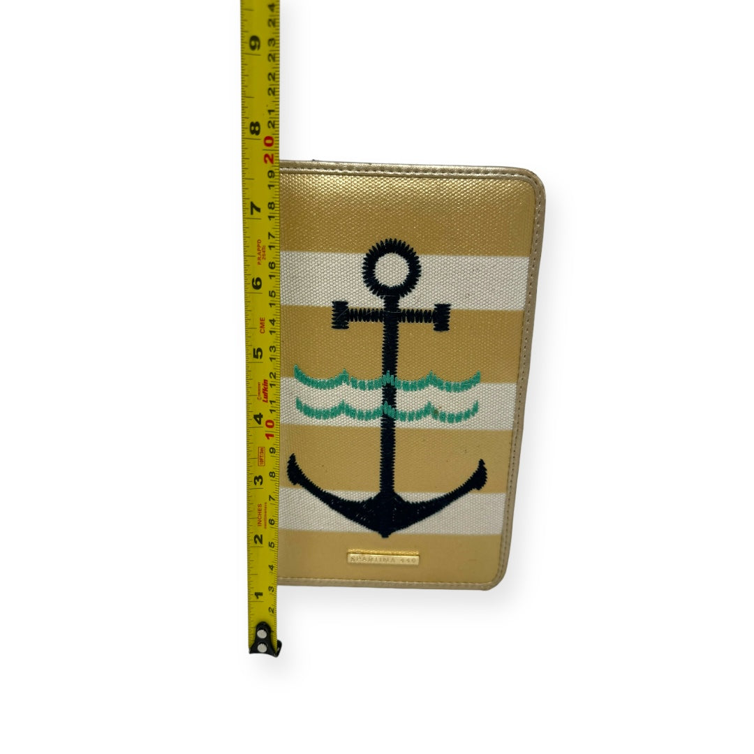 Anchor Stripe Bifold Snap Wallet Spartina. Size Large