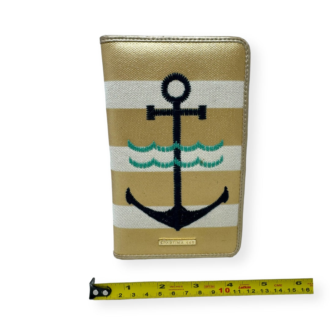 Anchor Stripe Bifold Snap Wallet Spartina. Size Large