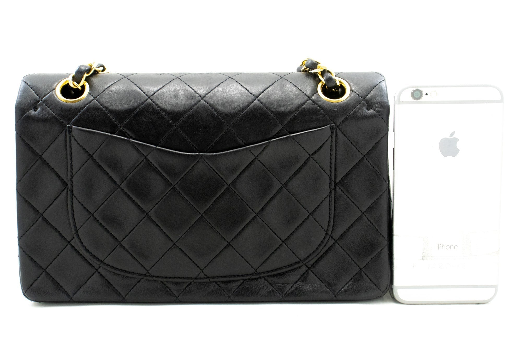 Top Quality Chanel Classic Double New 9 Chain Shoulder Bag Black Lambskin