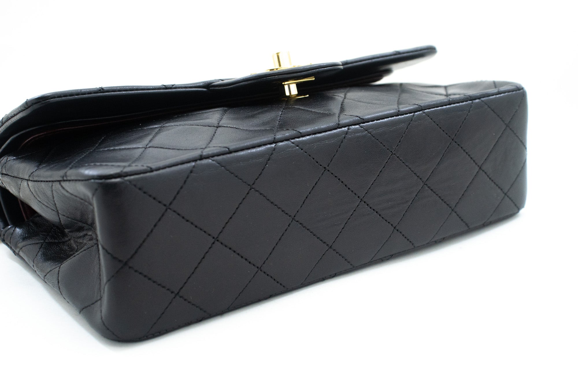 Top Quality Chanel Classic Double New 9 Chain Shoulder Bag Black Lambskin