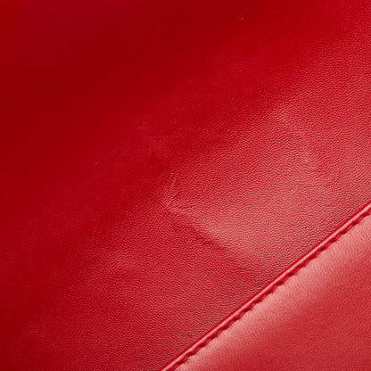 Top Quality Chanel Boy 25 Red Lambskin Chain Shoulder Bag