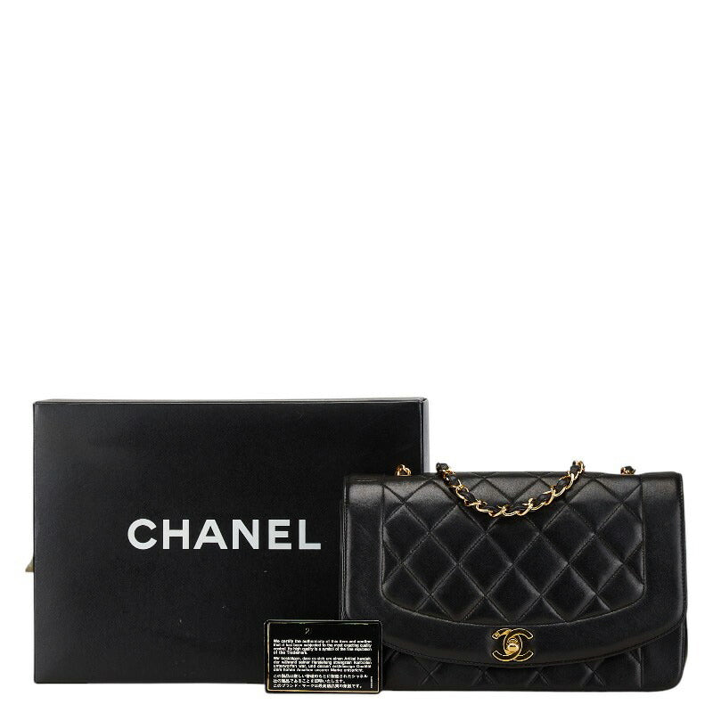 Top Quality Chanel Diana 25 Lambskin Chain Shoulder Bag A01165
