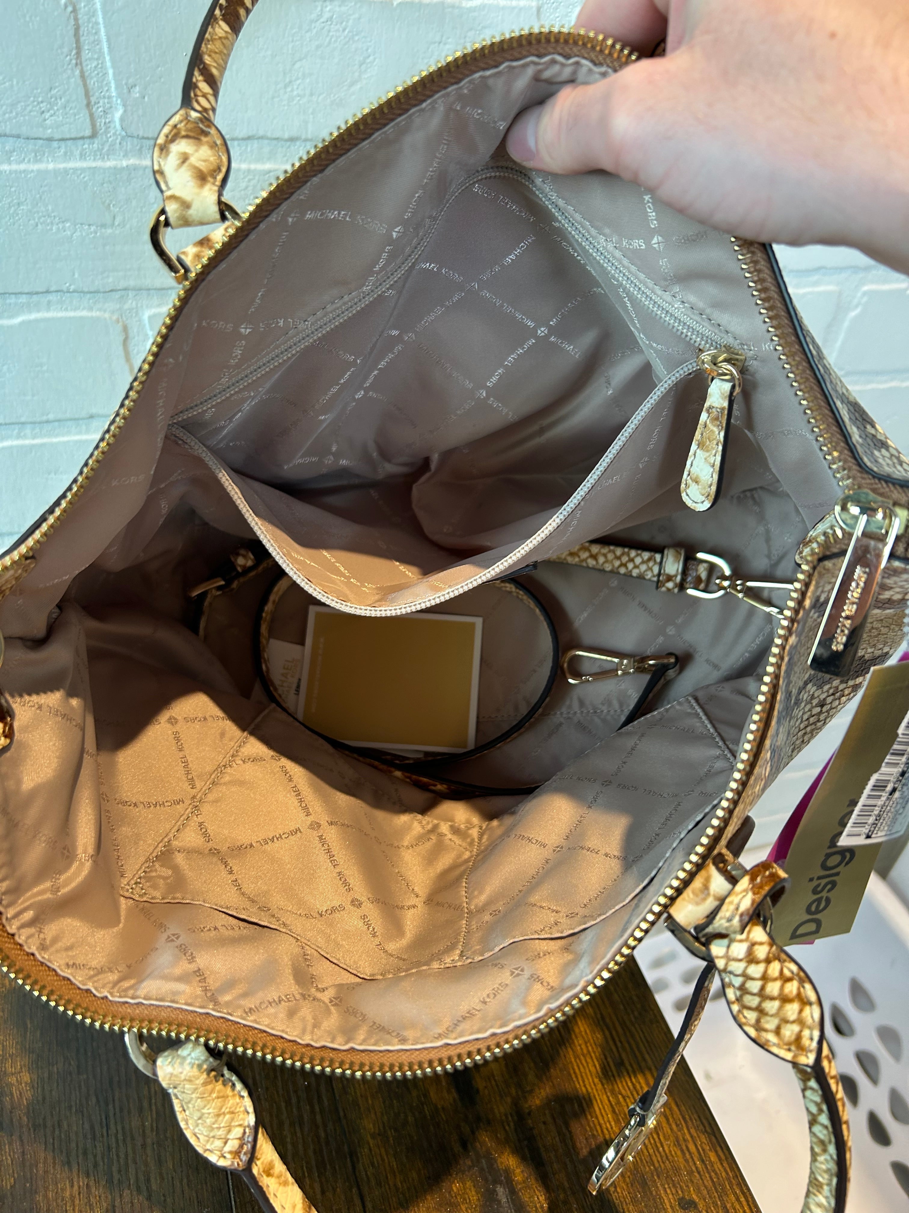 Handbag Designer Michael By Michael Kors. Size Large