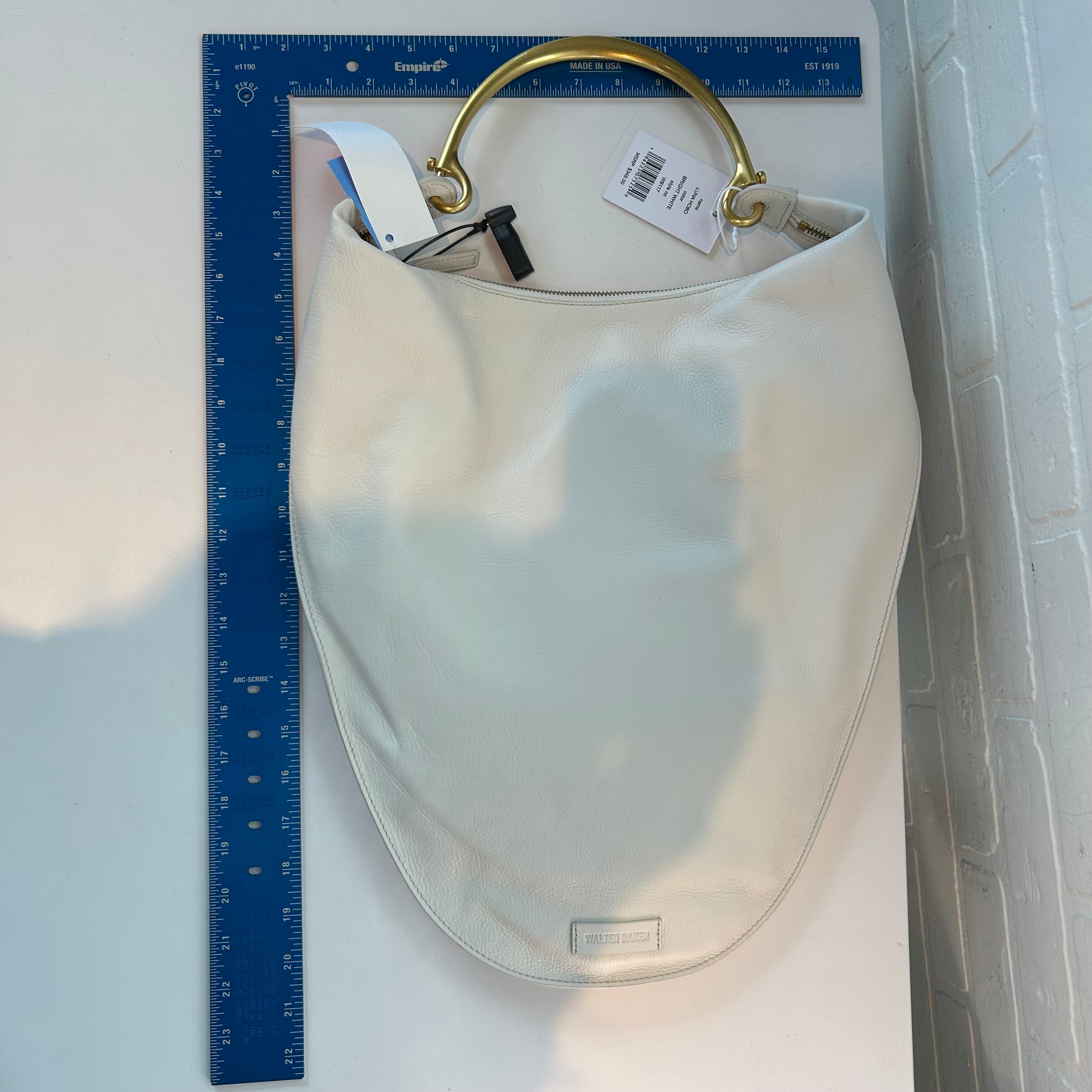 Handbag Leather By Walter Baker. Size: Large