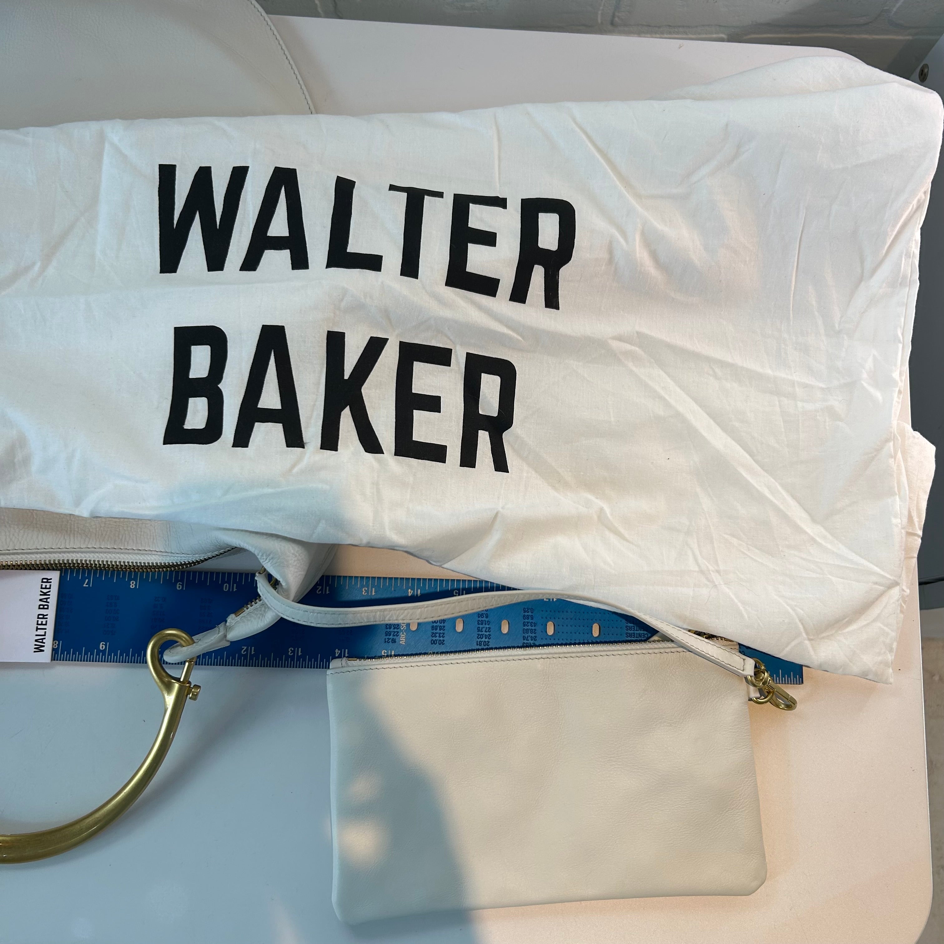 Handbag Leather By Walter Baker. Size: Large