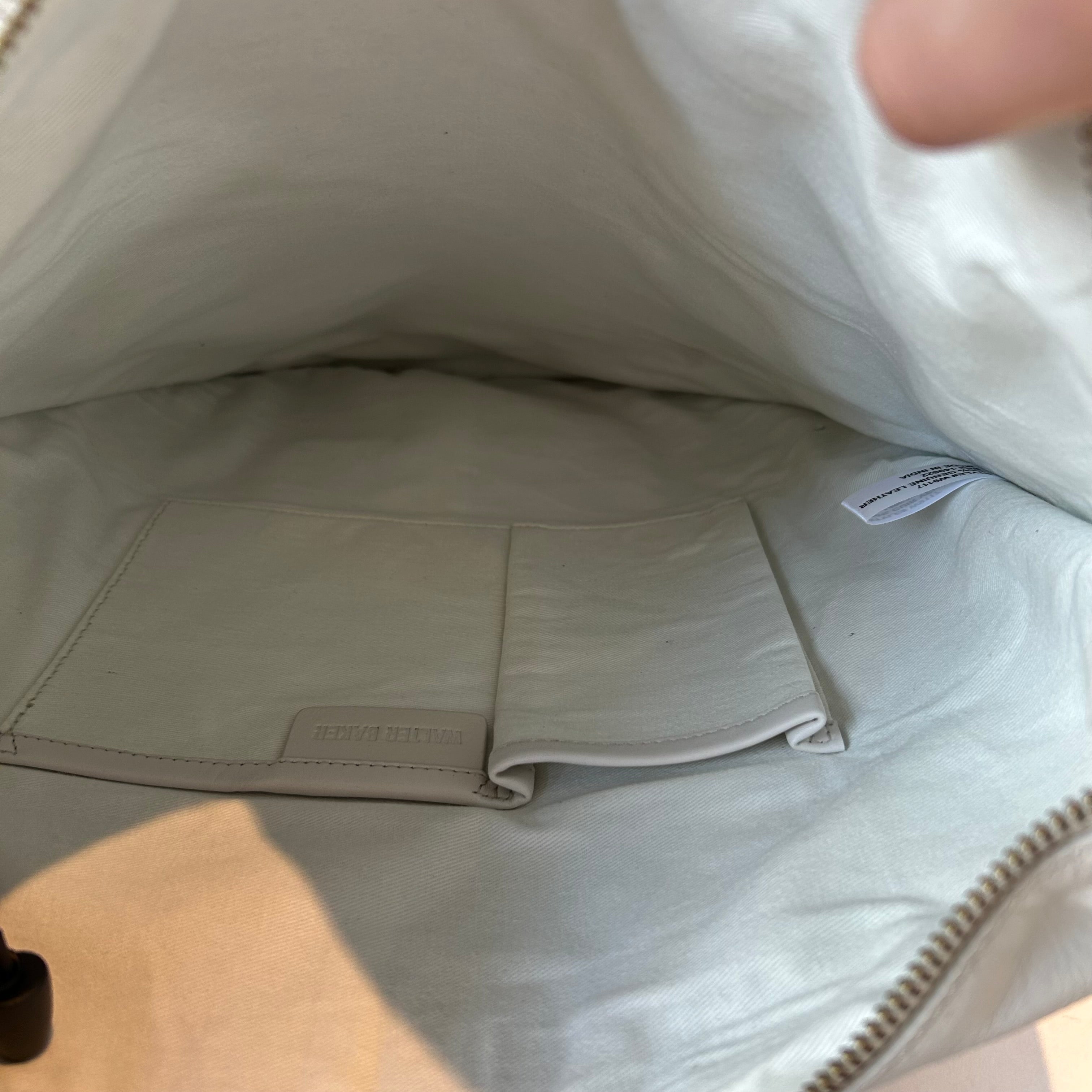 Handbag Leather By Walter Baker. Size: Large