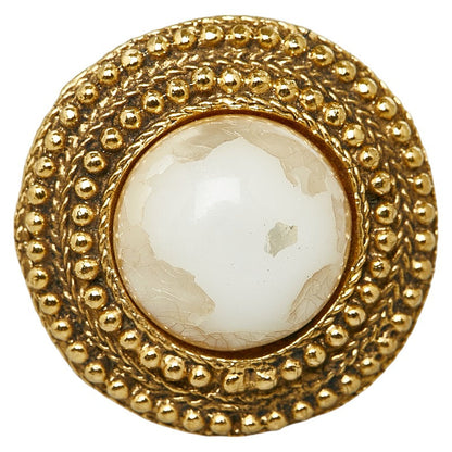 Top Quality Chanel Gold Plated Pearl Earrings