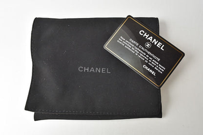 Top Quality Chanel Boy Belt Bag Coin Case Chain Pouch Black Gold Hardware