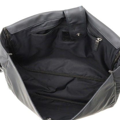 Top Quality Chanel Rubber Coated Messenger Bag Black