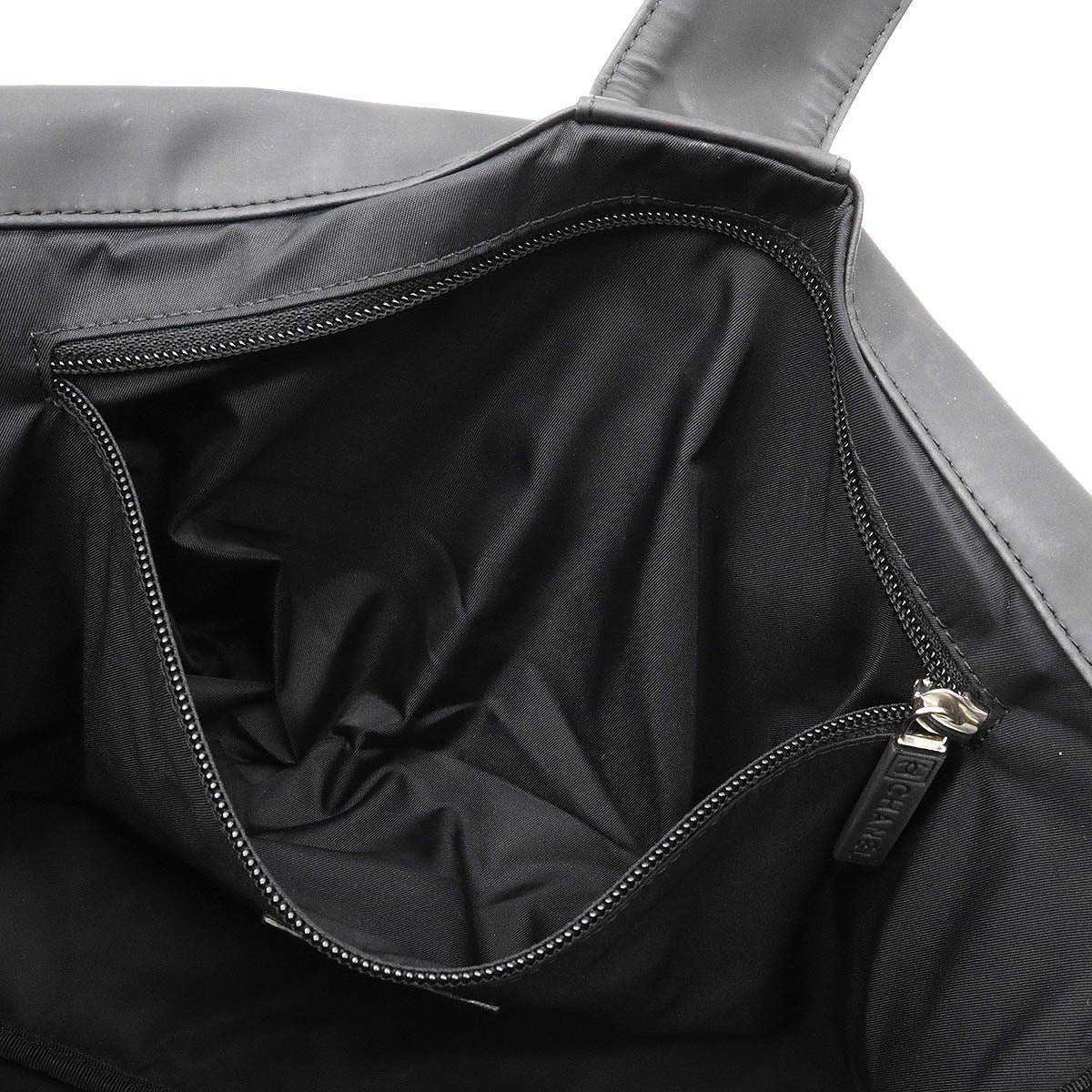 Top Quality Chanel Rubber Coated Messenger Bag Black