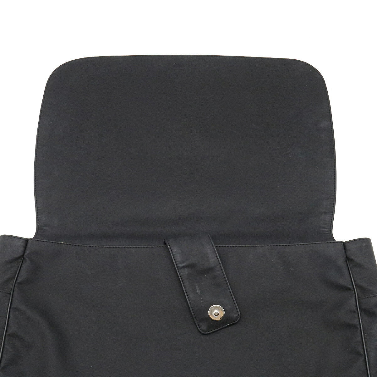 Top Quality Chanel Rubber Coated Messenger Bag Black