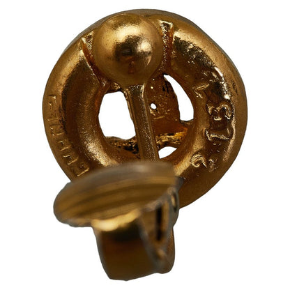 Top Quality Chanel Coco Mark Gold Plated Earrings