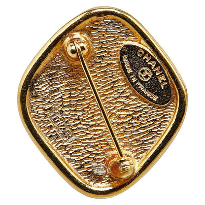 Top Quality Chanel Coco Mark Brooch Gold Plated