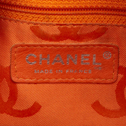 Top Quality Chanel Cambon Line Leather Handbag Beige Yellow